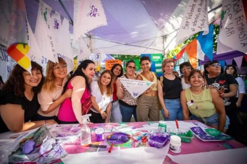 Mayra estuvo presente en el cierre de año de la muestra cultural y educativa «La Pallamay»