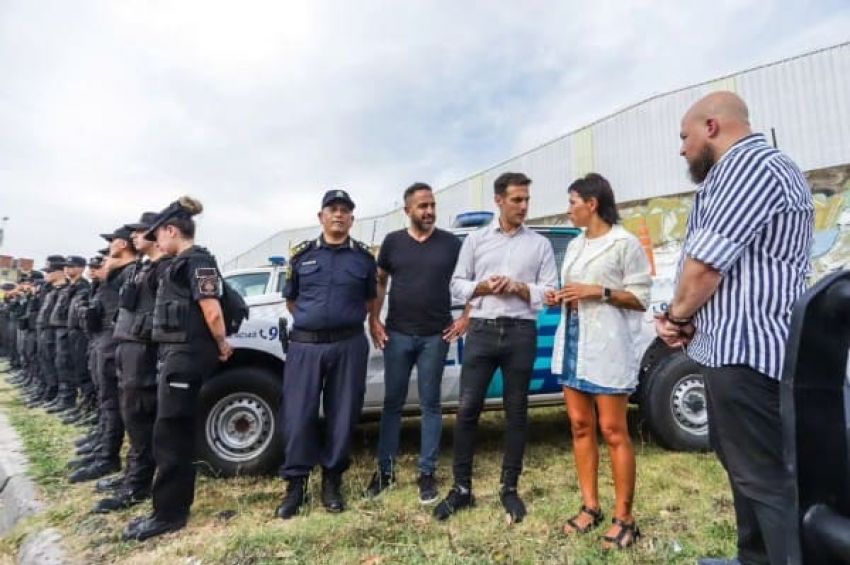 Quilmes y Lanús realizaron un megaoperativo conjunto de control vehicular