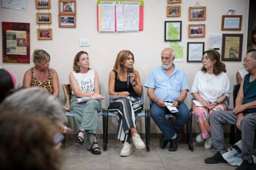 Magdalena Sierra se reunió con la mesa multisectorial de discapacidad de Avellaneda