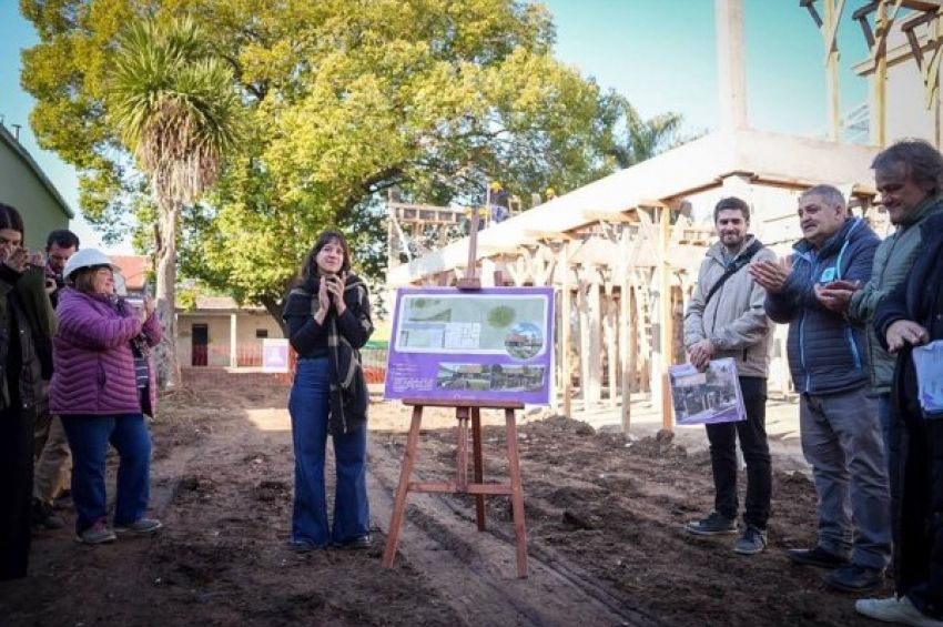 El municipio presentó los avances en la construcción del nuevo Centro de Gestión y Participación Ciudadana de Bernal