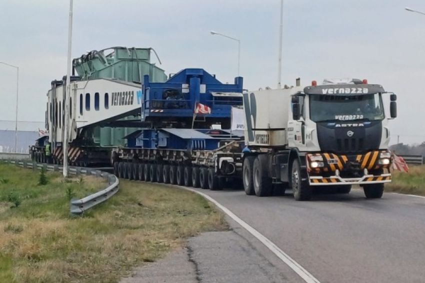 Modificación en el tránsito vehicular por el traslado de una megaestructura a Quilmes