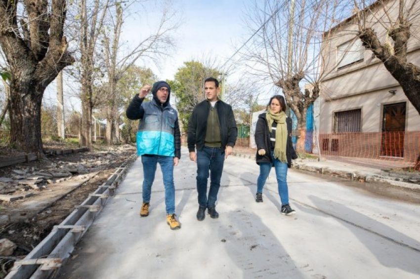 Plan de Pavimentación 2025: Lanús Gobierno avanza con las obras en Joaquín V. González