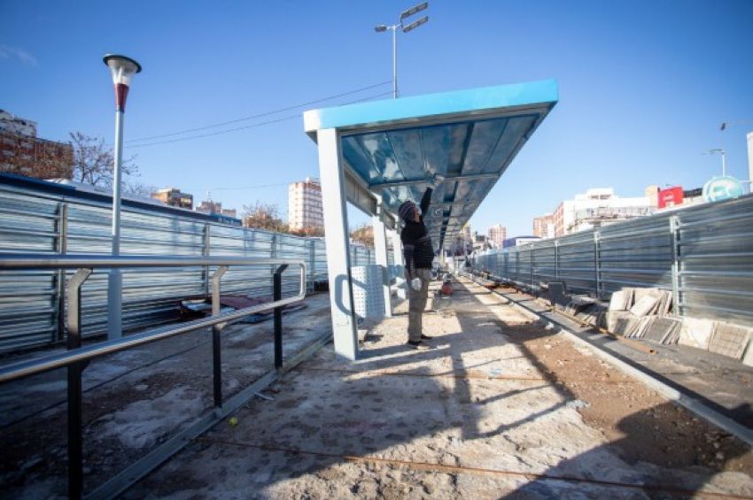 Lanús Gobierno anunció cambio de paradas de colectivos por obras en la nueva estación