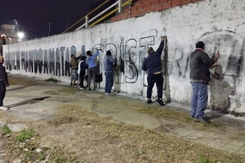 Pintadas en Avellaneda: «¿Quién mandó a matar a Cristina?»