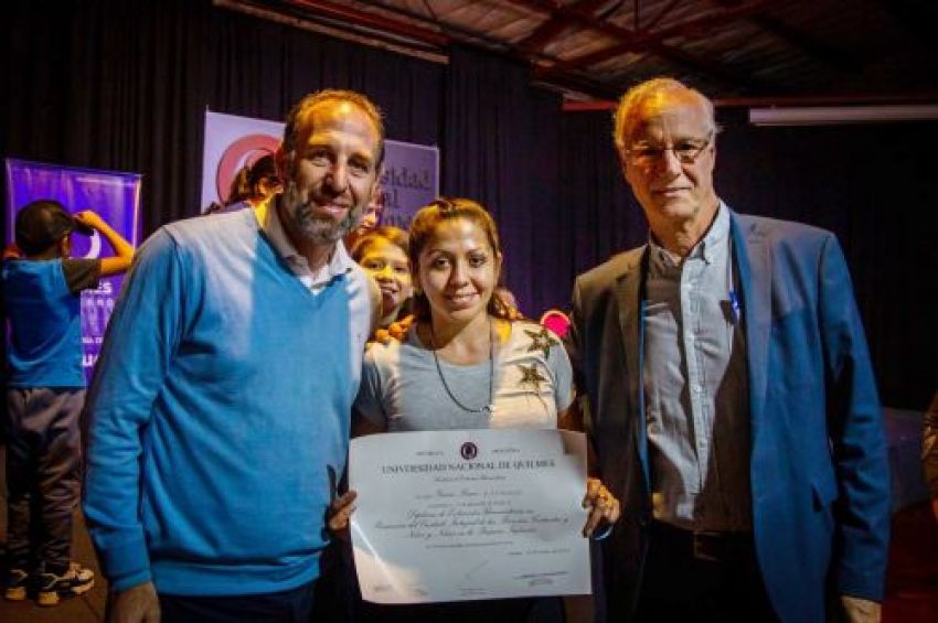 Entregaron diplomas a 110 promotoras de salud en Quilmes