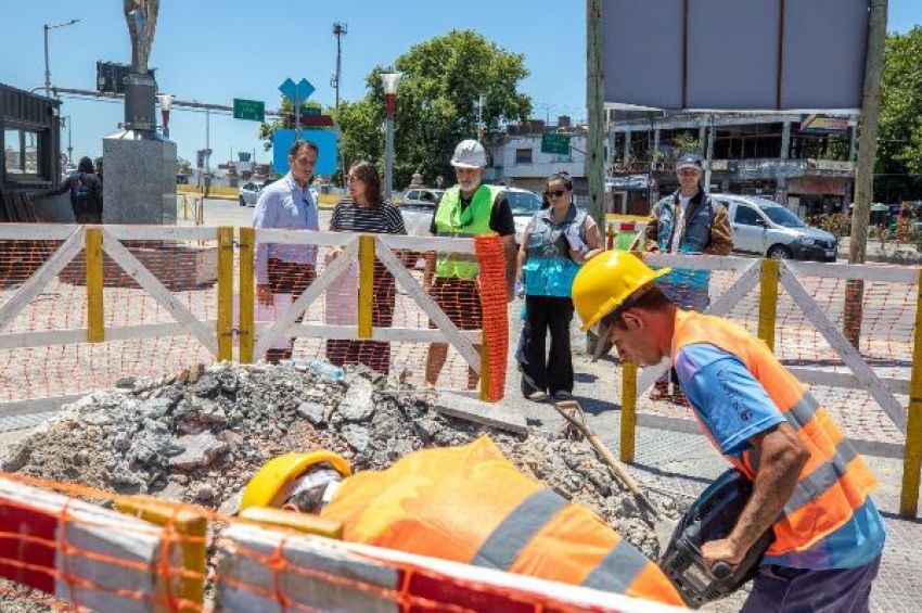 Distrito La Ribera: Lanús Gobierno arrancó con las obras en la zona del Puente Alsina