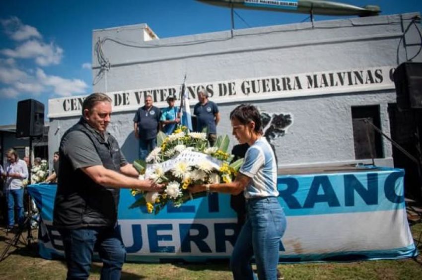 Mayra: «Quilmes es un municipio malvinero más allá de los gobiernos, y tenemos que sentirnos orgullosos»