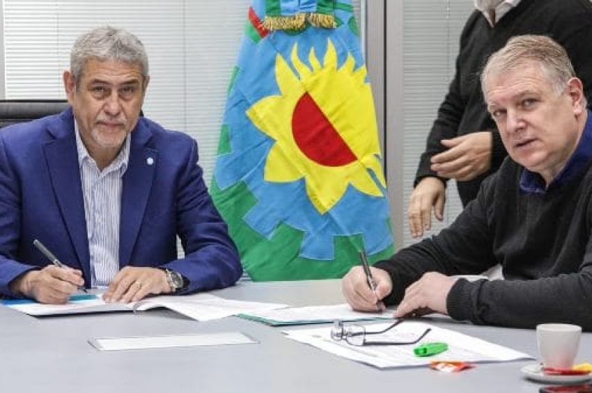 La Municipalidad de Avellaneda y AUBASA firmaron un convenio de colaboración