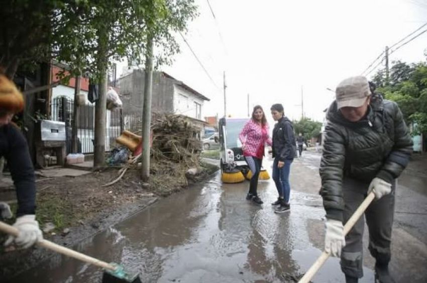 Mayra resaltó la necesidad de concretar un plan integral hídrico para los arroyos San Francisco y Las Piedras