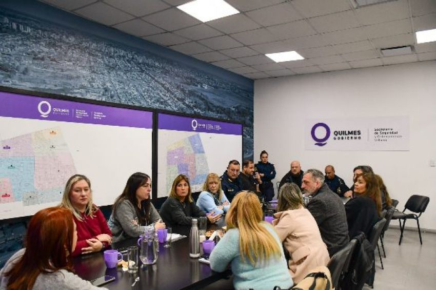 El municipio decidió reforzar la presencia policial en zonas escolares de Quilmes