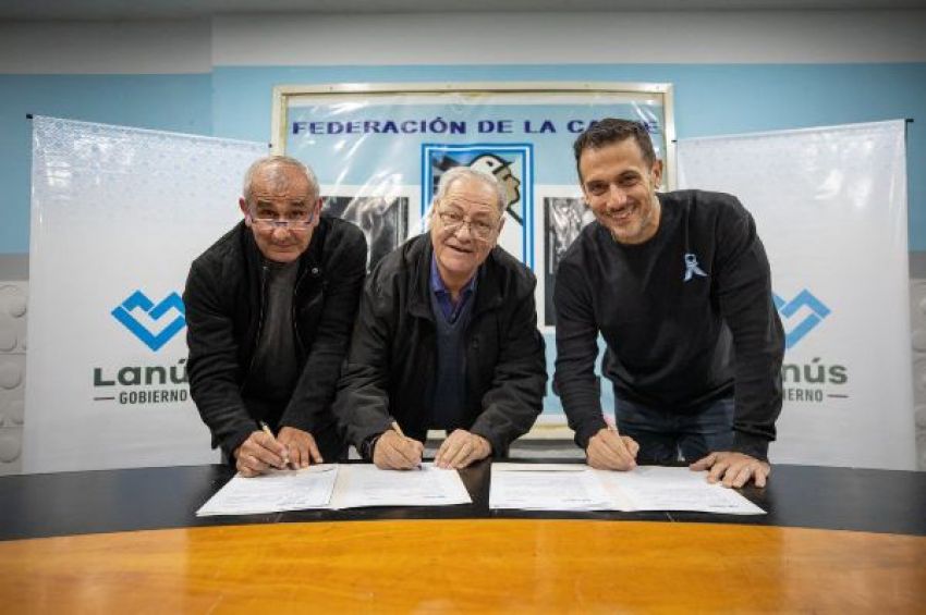 Lanús Gobierno firmó un convenio para que las y los vecinos obtengan descuentos en carnicerías