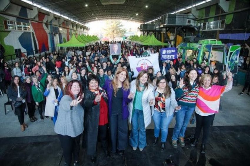 Magdalena Sierra y Estela Díaz encabezaron la II Expo Congreso «Nosotras Producimos» en Avellaneda