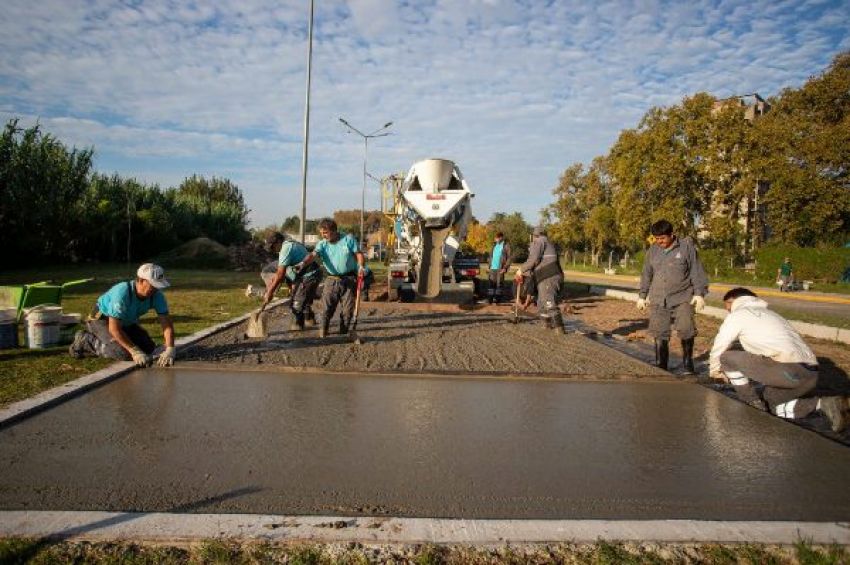 Lanús Gobierno realizó la puesta en valor del Paseo de la Carbonilla, en Remedios de Escalada