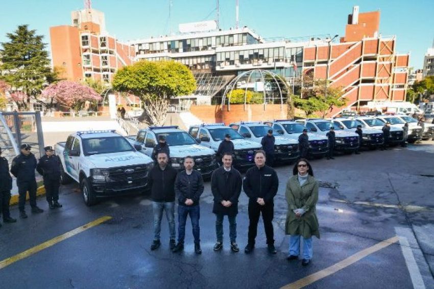Lanús Gobierno compró 10 nuevos patrulleros para la Policía Bonaerense