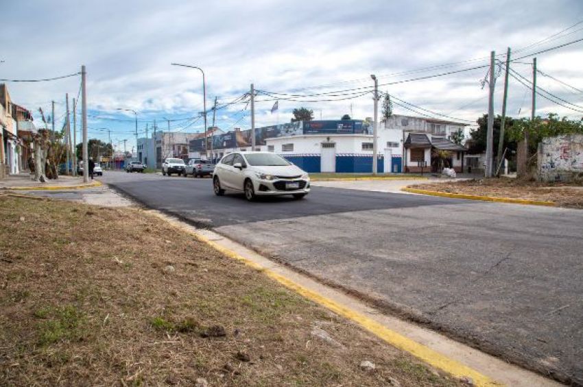 El municipio abrió el corte que había en Av. Lamadrid e Ituzaingó por una obra de AySA