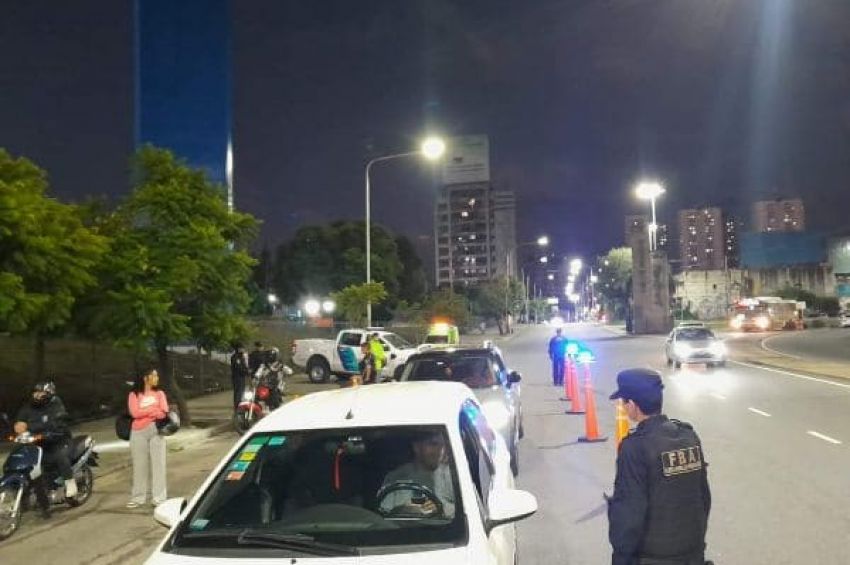 Operativos de seguridad en Avellaneda