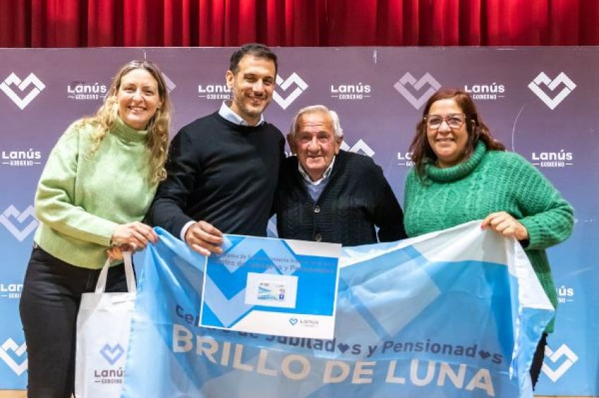 Lanús Gobierno otorgó un nuevo subsidio a Centros de Jubilados y Pensionados