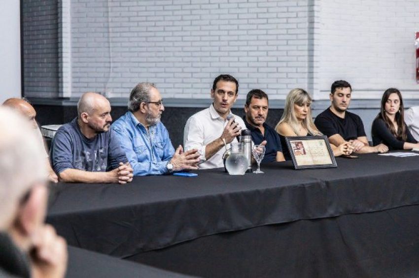Julián Álvarez recibió a más de 80 almaceneros y almaceneras de Lanús