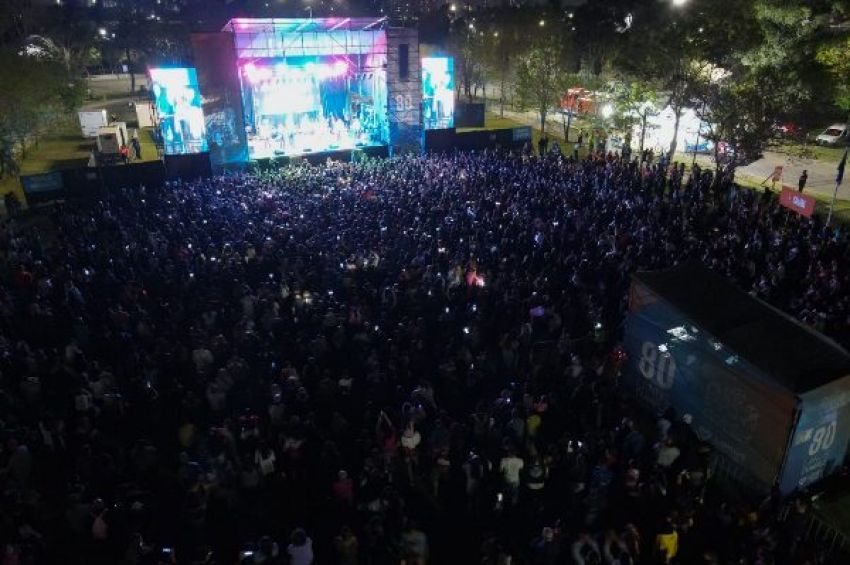 Más de 20 mil personas disfrutaron del primer día de Universo Lanús en el Parque Municipal Eva Perón