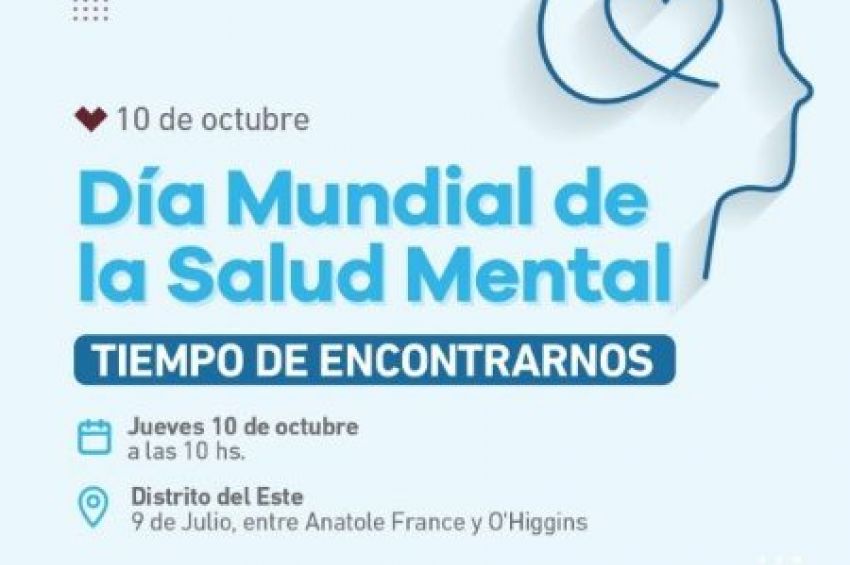 Lanús Gobierno realizará una jornada abierta por el Día de la Salud Mental