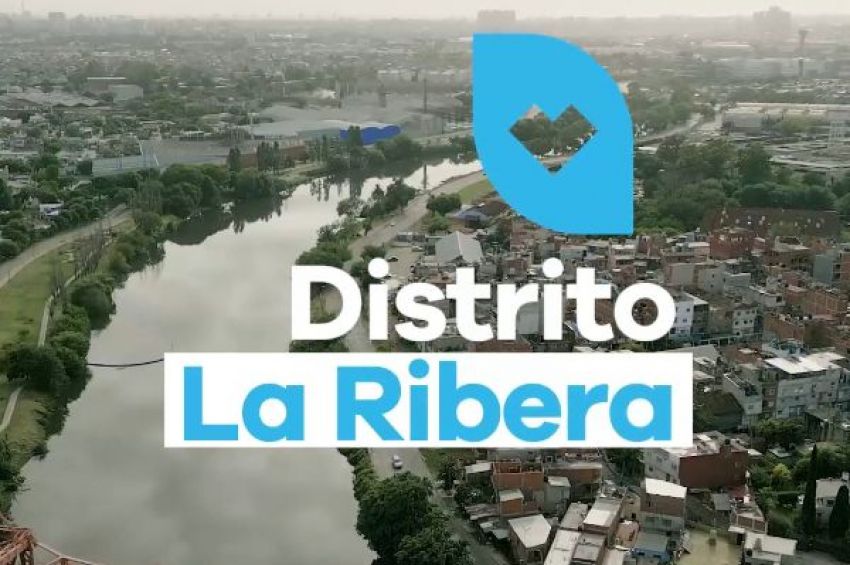 Lanús Gobierno presentó el proyecto Distrito La Ribera