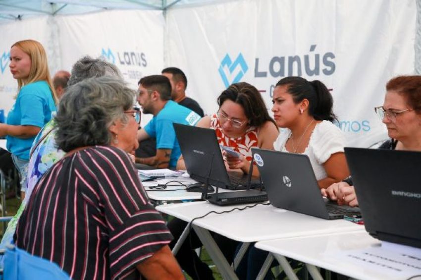 Nuevo Operativo Territorial Lanús tu Gobierno en Lanús Oeste