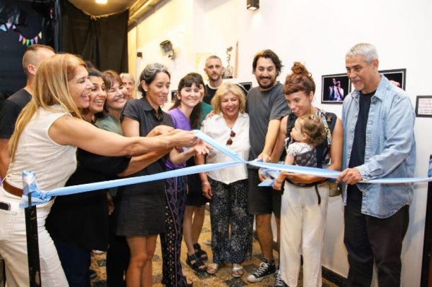 Ferraresi participó de la nauguración de obras en el Espacio Cultural Sarandiarte