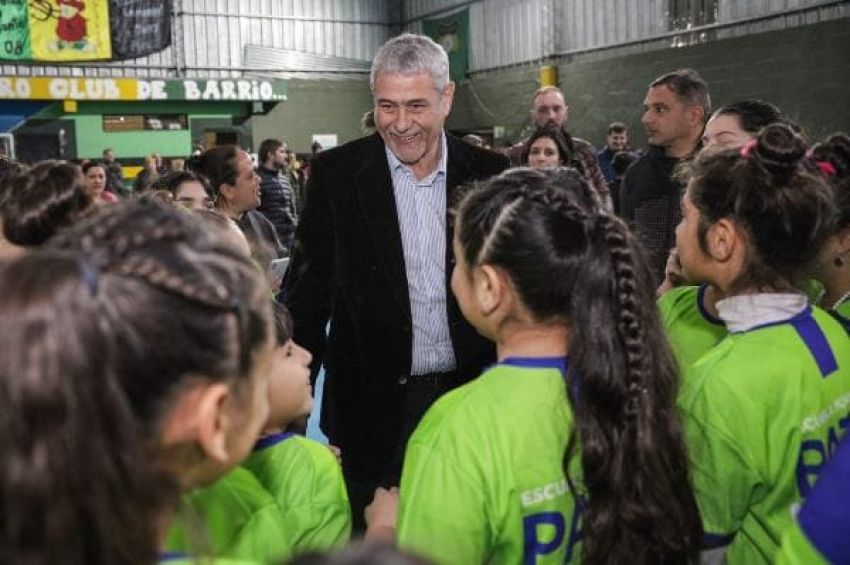 Un nuevo SUM deportivo para el Polideportivo Gabino Alegre de Villa Corina