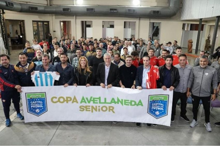 Se presentó la Copa Avellaneda Senior de Fútbol 11