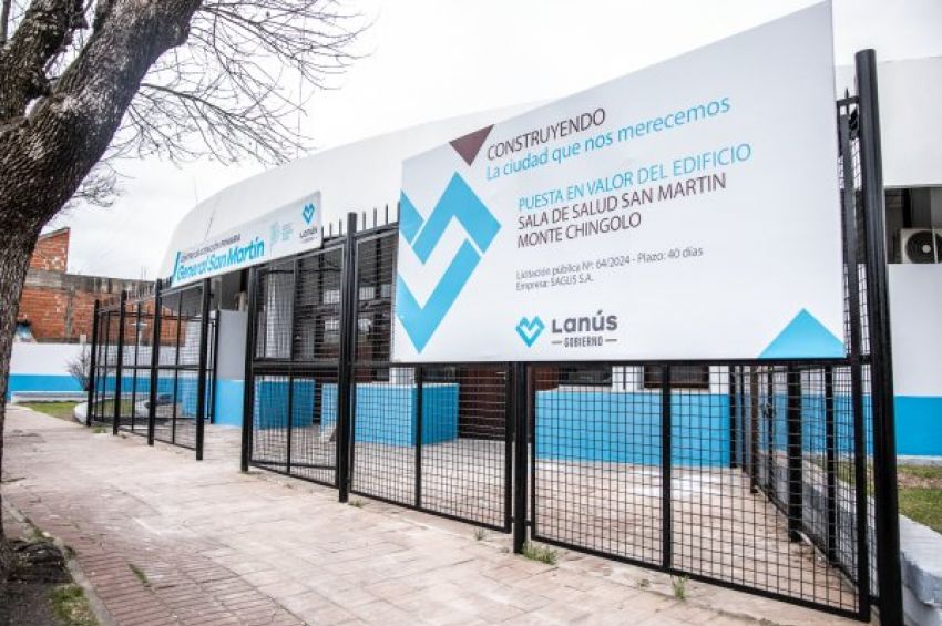 Avanza la construcción del primer Centro de Salud Mental en Monte Chingolo