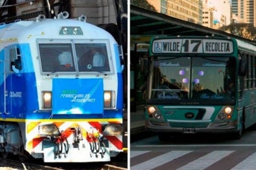 Los pasajeros podrán renunciar a los subsidios y pagar tarifas de $700 el colectivo y $1100 el tren