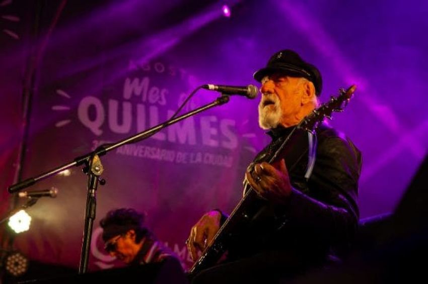 Gran cierre de Kapanga y emotivo show de Willy Quiroga y Vox Dei en el festival «Mes de Quilmes»